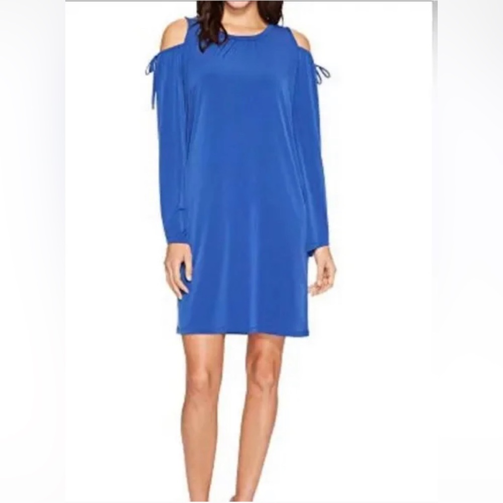 NEW Michael Kors Cold Shoulder Dress - Medium